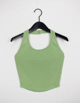 テンプホルタースリーブレス/Temp Halter Sleeveless (3color)