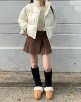 Leather short padding (4colors)
