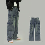Triple pocket denim pants