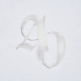 METAL NEW SYMBOL LOGO BIO WASHING CROP SHORT SLEEVE T-SHIRT WHITE