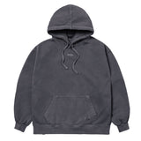 22スクレイプピグメントオーバーサイズヘビースウェットフーディ / 22 SCRAPE PIGMENT OVERSIZED HEAVY SWEAT HOODIE BEIGE / PURPLE / CHARCOAL