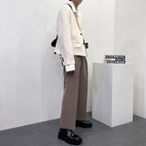 ミニマルクロップドジャケット/CR Minimal Cropped Jacket (5colors)
