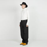 3 BUTTONS CLUB PANTS_black jean (6640105488502)