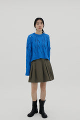 プレッツェルカーリーニット / Pretzel Curly Knit (4color)