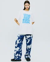 レンタルフォレストタイポTシャツ/RENTAL FOREST TYPO TSHIRT-WHITE