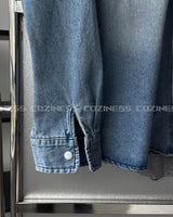 MONTH Brush Denim Shirt Jacket