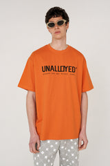 LOGO T SHIRT / ORANGE (6686002544758)