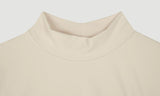 ギャザーラインポイントロゴTシャツ / HIDE Shirring Top (4606078517366)