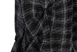 スモッキングドレープドレス/DOZI - Smocking Draped Dress _ Black