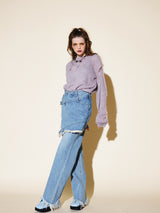 FRONT LAP DENIM PANTS (6635444666486)