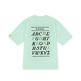 ALPHABET TEE mint (6581192261750)