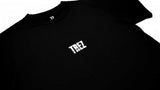 TZ SPLIT AMBIGRAM TEE - BLACK (6635134648438)