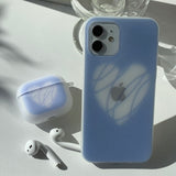 Blue - Chocolate Heart Phone Case