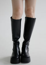 ロングヒールブーツ/long heel boots