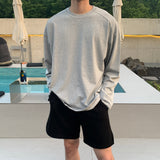 ローファーストUSAコットンオーバーサイズフィットクーリング長袖Tシャツ