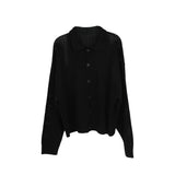 ASCLO Sukashi Collar Cardigan (4color)