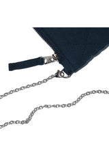 Quiliting 2Way Mini Pouch_Navy (6678720774262)