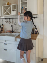 コーナーリボンプリーツスカートパンツ