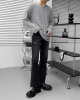 ポールアンゴラロングスリーブドTシャツ / Paul Angora Long-Sleeved T-Shirt (5 colors)