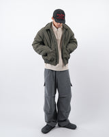 フューリーファイトパッディングジャンパー/Fury crop flight  padding 2color