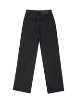 ワイドデニムパンツ / W50 WIDE DENIM PANTS_BLACK