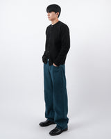 ニューダイイングウォッシングスノーカラージーンズ/new dyeing washing snow color jeans