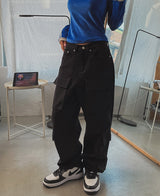 (UNISEX) ブラフ起毛カーゴパンツ