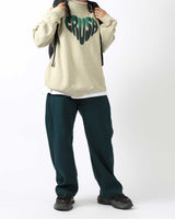 ディープサイドワンタックセミワイドパンツ / Deep Side One Tuck Semi Wide Pants (3color)
