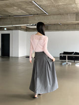 モルディサマーシースルークーリング長袖カーディガン / Moldy summer see-through cooling long-sleeved cardigan