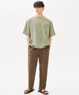 MINIMAL ONE TUCK GURKHA PANTS (BLACK) (6585159123062)