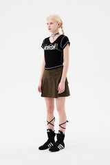 ドゥードゥルチェリースポーツノースリーブ / DOODLE CHERRY SPORTS SLEEVELESS [BLACK]