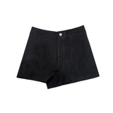 Classic mini pocket high-waist shorts (2 Color)