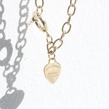ユニークハートネックレス / Unique Heart Necklace (2 color)