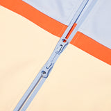 COLOR MIX TRACK JERSEY JACKET [SKY]