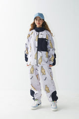 ロイヤルフリースビッグベアラビットジョガーパンツ / BSR2223FWPT070 ROYAL FLEECE JOGGER PANTS BIG BEAR RABBIT PURPLE