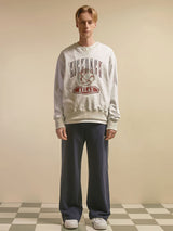 KICK BACK SWEATSHIRT (LIGHT MELANGE) (6675319193718)