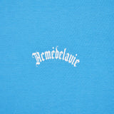 GOLD CHAIN BEAR DOLL SHORT SLEEVE T-SHIRT BLUE