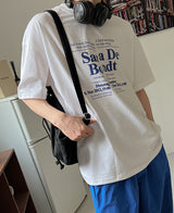 クールエバーリングレタリング半袖 (3 color)