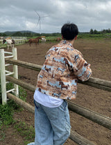 ウェストンポニージャカードジャケット