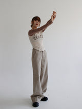 トラジョンワイドパンツ / no.5186 Trasion Wide Pants (2color)