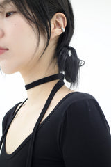 キルトシルバーイヤーカフ / quilting silver earcuff