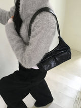 Nulet Leather Two Pocket Shoulder Bag