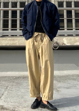 ツータックバルーンパンツ / Two-Tuck Balloon Pants 3COLOR