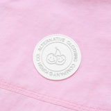 ドゥードゥルチェリークロップウィンドブレーカー／DOODLE CHERRY CROP WINDBREAKER [PINK]