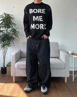 Non-fade Raw Denim Pants