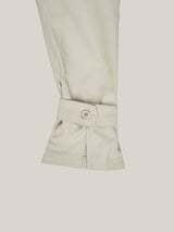 PINTUCK POINT BLOUSE [ MINT GRAY ]
