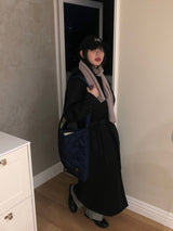 Verliebt high neck long coat