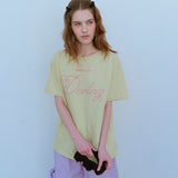 オーバーサイズダーリンTシャツ / OVERSIZE DARLING TEE, YELLOW PEAR