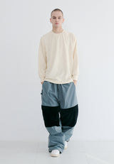 クラシックロゴテリーロングスリーブ / BSR2223FWPO087 CLASSIC LOGO TERRY LONG SLEEVE CREAM