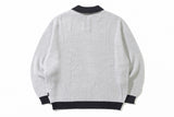 キューブリラックスポロニット/RMTC CLUB RELAX POLO KNIT_LIGHT GREY
